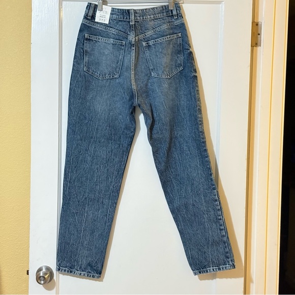 Zara Blue Boyfriend Jeans - Picture 2 of 8